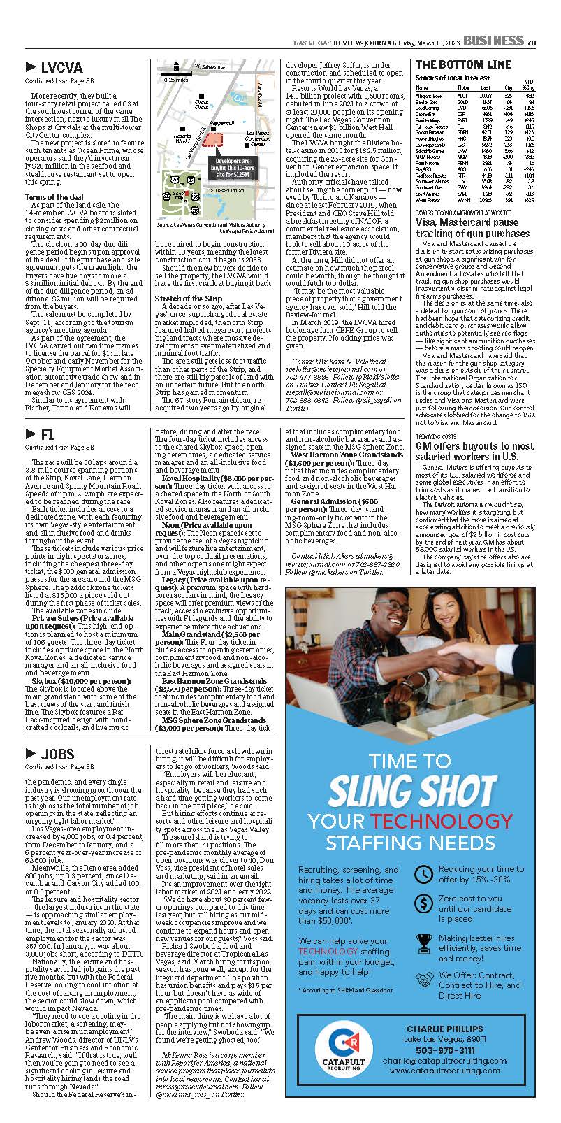 Las Vegas Review Journal Catapult Recruiting